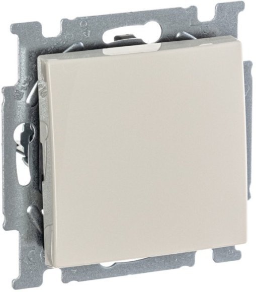 Выключатель 1-клавишный ABB BASIC55, скрытый монтаж, слоновая кость, 2CKA001012A2146 в Волгограде