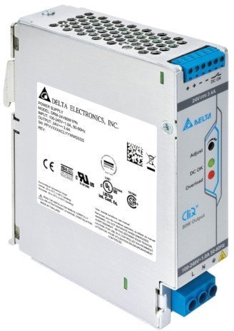 DRM-24V80W1PN Блок питания 1х220В AC или 88-375В DC, Uвых = 24В, I нагрузки макс = 3.4А, 80 Вт, метал. корпус, буст до 7 сек, функ. APB, реле, LED в Волгограде