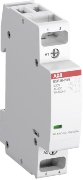 Модульный контактор ABB ESB-N 1НО+1НЗ 16А 110В AC/DC, 1SBE111111R0411 в Волгограде