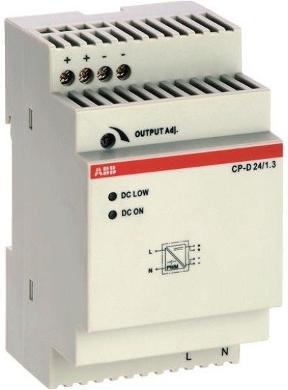 Блок питания CP-D 24/1.3 (регулир. вых. напряж) вход 90-265В AC / 120-370В DC, выход 24В DC /1.3A, 1SVR427043R0100 в Волгограде