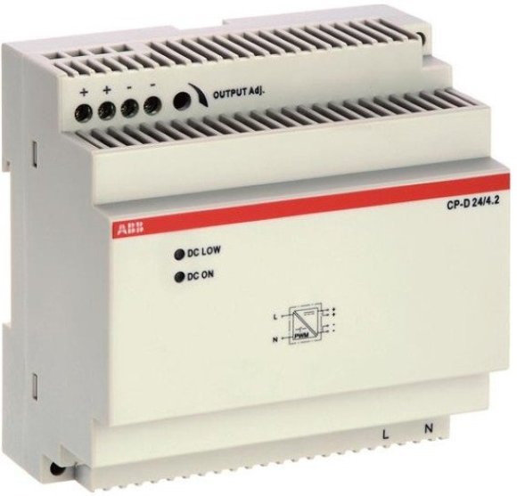 Блок питания CP-D 24/4.2 (регулир. вых. напряж) вход 90-265В AC / 120-370В DC, выход 24В DC /4.2A, 1SVR427045R0400 в Волгограде
