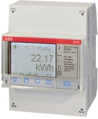 Счетчик электроэнергии однотарифный ABB A41 однофазный 5(80)А, кл.т. 1, 2CMA100082R1000 в Волгограде