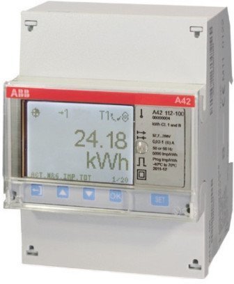 Счетчик электроэнергии однотарифный ABB A42 однофазный 1(6)А, кл.т. 1, 2CMA100094R1000 в Волгограде