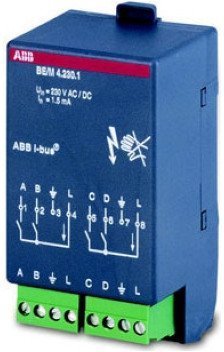 BE/M4.230.1 Модуль бинарный вход, 4-канальный, 220В, 2CDG110005R0011 в Волгограде