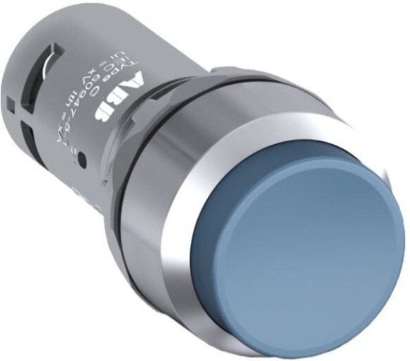Кнопка CP3-30L-20 синяя с выступающей клавишей без фиксации 2НО, 1SFA619102R3024 в Волгограде