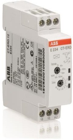 Реле времени CT-ERD.12 модульное (задержка на включ.) 24-48B DC, 24-240B AC (7 временных диапазонов 0,05с...100ч) 1ПК, 1SVR500100R0000 в Волгограде
