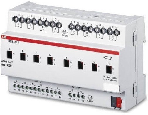 SD/S8.16.1 Светорегулятор ЭПРА 1-10В, 8-канальный, 16А, 2CDG110081R0011 в Волгограде