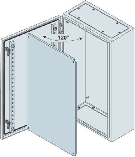 SR Корпус шкафа с монт.платой 300х300х150мм ВхШхГ, SRN3315K в Волгограде