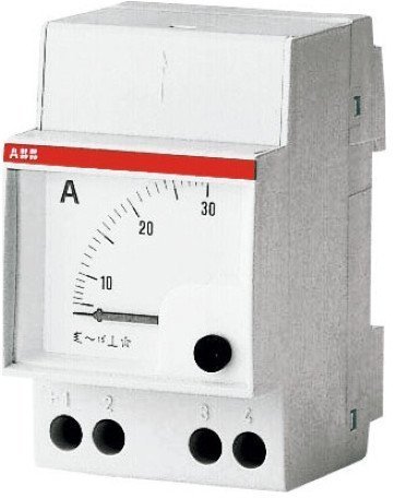 Амперметр щитовой ABB AMT 30А AC, аналоговый, кл.т. 1,5, 2CSM310080R1001 в Волгограде