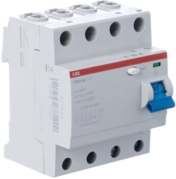 Выкл.диф.тока 4мод.F204 AC-100/0,3, 2CSF204001R3900 в Волгограде