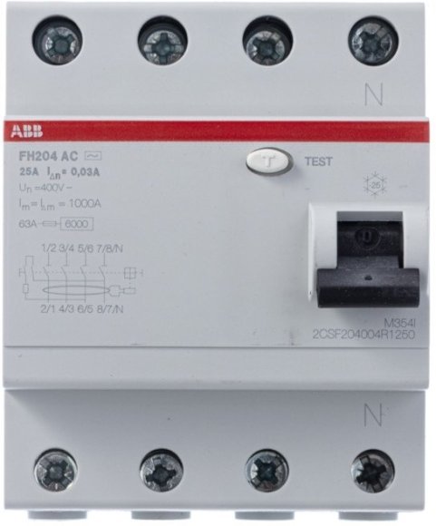 Выкл.диф.тока 4мод. FH204 AC-25/0,03, 2CSF204004R1250 в Волгограде