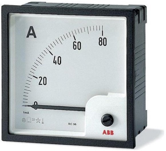Амперметр щитовой ABB AMT AC, аналоговый, кл.т. 1,5, 2CSG323260R4001 в Волгограде