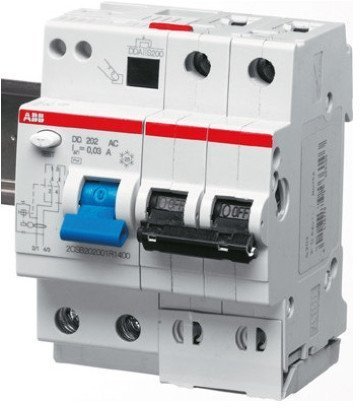 Дифавтомат ABB DS200 2P 10А (C) 10 кА, 30 мА (AC), 2CSR272001R1104 в Волгограде