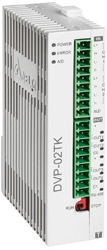 DVP02TKN-S Температурный контроллер серии S, базовый модуль, 2 канала, 16 бит, 4 диск. выхода (NPN, транзистор) в Волгограде