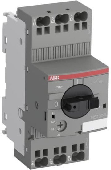 Силовой автомат для защиты двигателя ABB 2.5А 3P, термомагнитный расцепитель, 1SAM350010R1007 в Волгограде