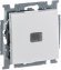 Выключатель 1-клавишный ABB BASIC55 с подсветкой, скрытый монтаж, альпийский белый, 2CKA001012A2153 в Волгограде